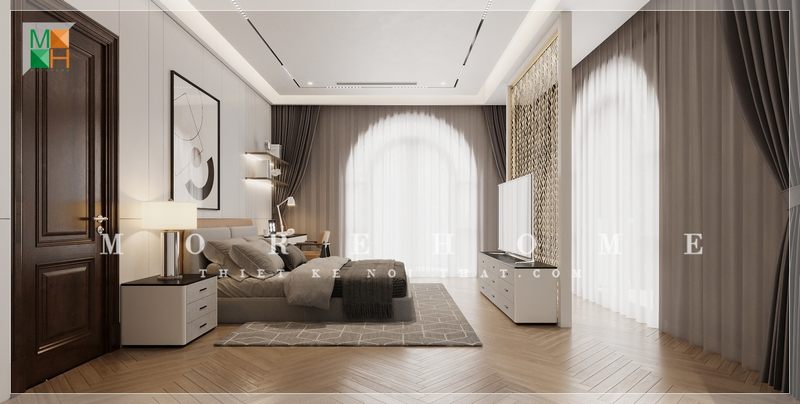 Kệ tủ tivi góp phần tô điểm thêm giá trị thẩm mỹ cho không gian sống của căn phòng trở nên đẹp và ấn tượng hơn.
